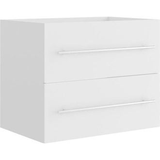 vidaXL Mobile Lavabo Bianco 60x38,5x48 cm in Legno Multistrato - Vidaxl