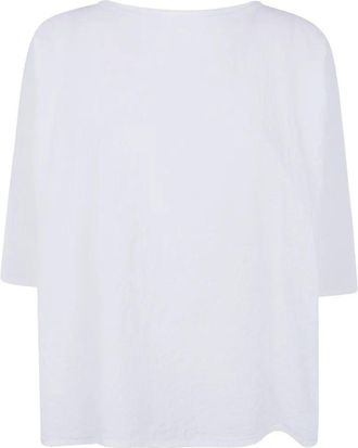 Labo.art LABO. ART Franca Rock Cotton Round Neck Sweater