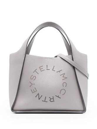 Stella McCartney Grey Stella Logo tote Bag