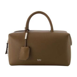 Max Mara Handbags, female, Brown, Size: ONE SIZE Boston Bag