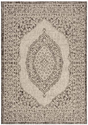 Safavieh Alfombra gris/negro 122 x 170 cm