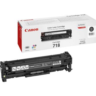 CANON Crg-718 Bk 1 Pieza(s) Original Negro