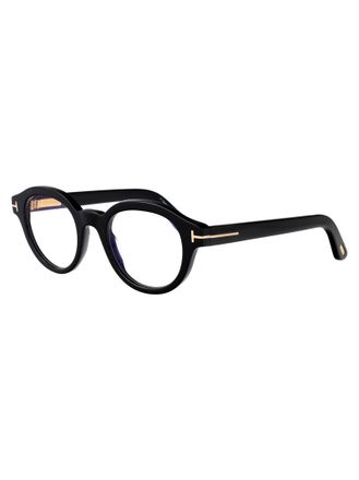 Tom Ford FT6037-B Black Acetate Eyeglasses - Black