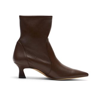 Stuart Weitzman Schoenen, Dames, Bruin, 40 EU, Leer, Vinnie Bootie 50