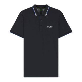 HUGO BOSS Tops, Heren, Blauw, 2Xl, Katoen, Paddy Pro Polo