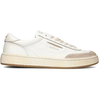 Ghoud Sneakers, male, White, 9 UK, Lido Brushed Low Trainers