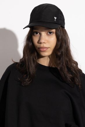 Ami Baseball Cap, Unisex, Black