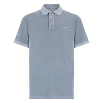 GANT Polo Shirts, male, Blue, Size: XL Sunfaded Piqu&eacute; Polo Shirt