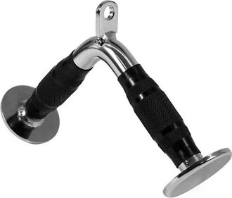 Trade Shop Trade Shop - Barra Per Tricipiti A Forma Di V Asta Attrezzatura Esercizi Fitness Attacco Pesi