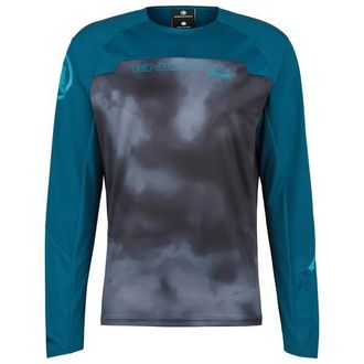 Endura MT500 Burner Trikot Langarm Velotrikot f&uuml;r Herren | blau