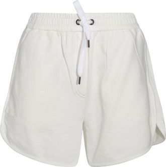Brunello Cucinelli Katoenen shorts - Wit