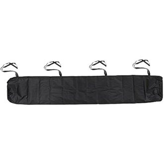 OEM Funda Protectora Para Toldo Exterior Negro De 4 M - Impermeable Y A Prueba De Polvo -crezuo