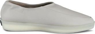 Fear of God leather slip-ons - men - Rubber/Leather/Bovine Leather - 42 - Grey