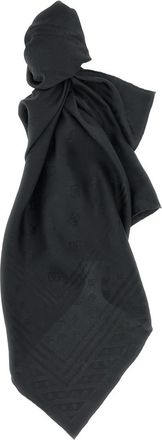 Dolce & Gabbana Black Logo scarf