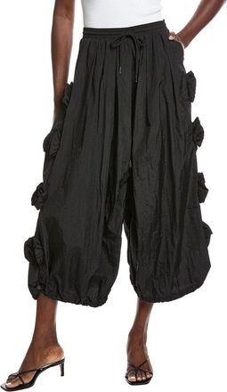 Gracia Flower Applique Parachute Pant