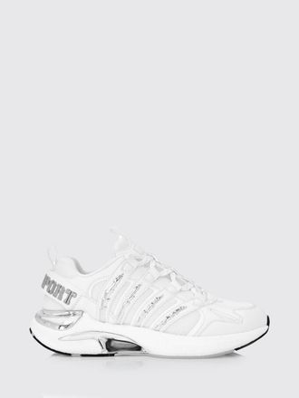 Plein Sport Leather And Mesh Sneakers