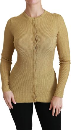 Dolce & Gabbana Dolce Gabbana Geribbelde Gebreide Trui