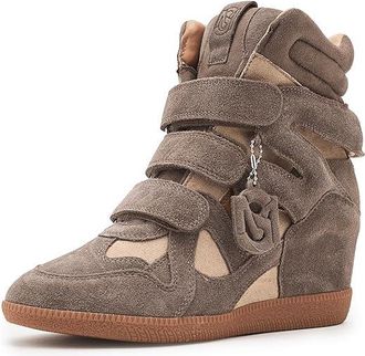 Steve Madden Mavis Womens Shoes Taupe Suede : 7.5 M, Suede/Synthetic/Textile