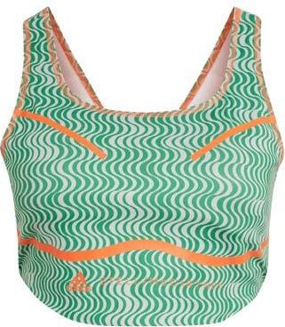 adidas by Stella McCartney TruePurpose Training Crop Top in Green/Clear Onix at Nordstrom Rack, Size 1X