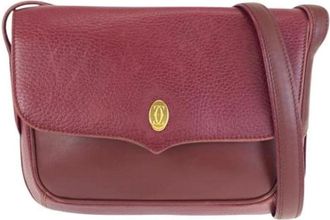 Cartier Pre-owned borse di pelle a tracolla - - Pre-owned - Donna - Rosso - ONE SIZE