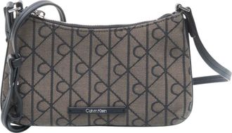 Calvin Klein Mini borsa Emblem - - Bags - Donna - Beige - ONE SIZE