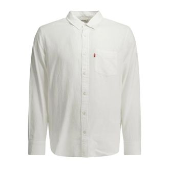 Levi's Sunset Pocket Standaard Pasvorm Shirt - Heren - Casual Overhemden - Wit - S - Overhemden
