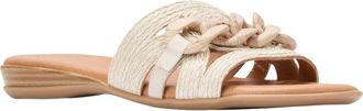 Andr&eacute; Assous Neela Slide Sandal in Vanilla at Nordstrom, Size 11