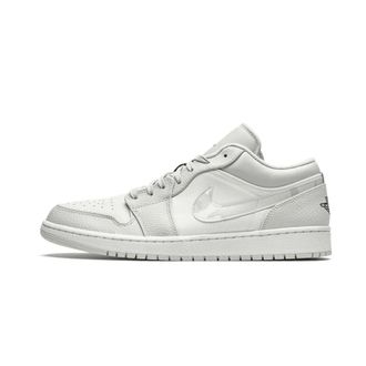 Nike Jordan 1 Low White Camo - unisex - Sport - Wit - Maat: 40 EU Leer