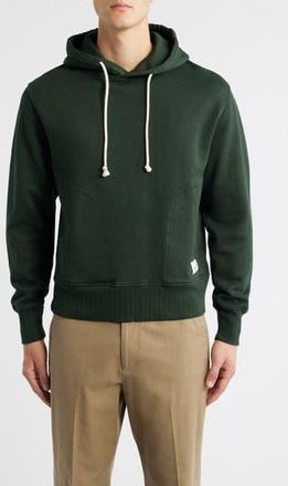 Merz b. Schwanen Organic Cotton Hoodie in Forest at Nordstrom Rack, Size Medium