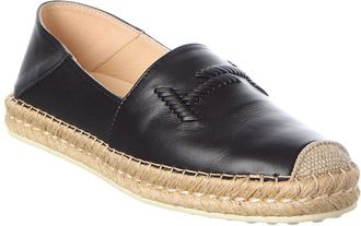 Tod's Dnu Pack Tods Leather Espadrille