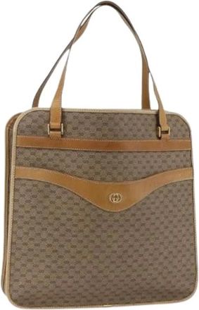 Gucci Pre-owned Tote Bags, female, Beige, Size: ONE SIZE Pre-owned Tote Bag