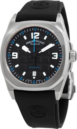 Armand Nicolet JH9 Automatic Black Dial Mens Watch A660HAA-NZ-GG4710N