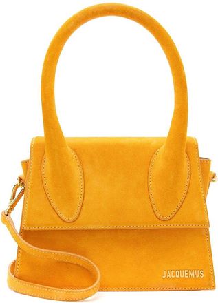 Jacquemus Suede Le Grand Chiquito Top Handle (Authentic Pre-Loved)