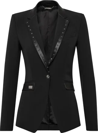 Philipp Plein Blazer Studs