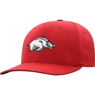 Top of the World Mens Top of the World Cardinal Arkansas Razorbacks Reflex Logo Flex Hat at Nordstrom, Size Medium/large