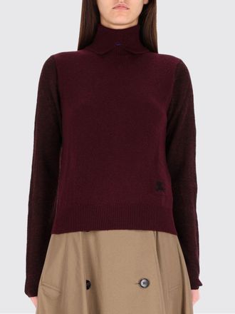 Burberry Sweater BURBERRY Woman color Burgundy