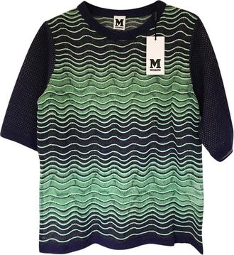 Missoni Short Sleeve Knit Top Size XS