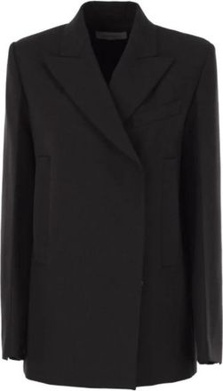 Sportmax Esule Blazer - Dames - Blazers - Zwart - L - Wol - Jassen