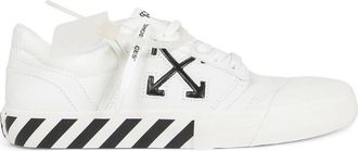 Off-white Schoenen, Heren, Wit, 41 EU, Katoen, Vulc Undercut Sneakers