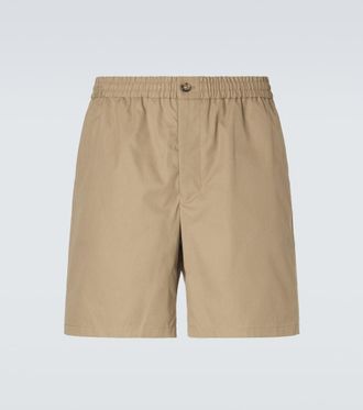 Ami Cotton gabardine Bermuda shorts