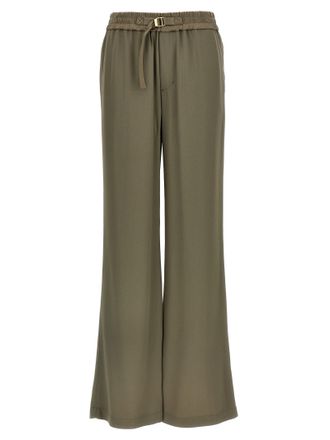 Ami Womens Buckle Pants