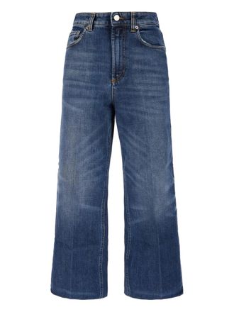 Department Five logo-patch jeans - women - Denim - 28 - Blue