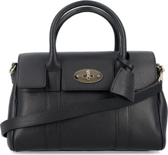 Mulberry small Bayswater leather tote bag - women - Leather - One Size - Black