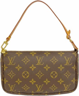 Louis Vuitton Brown Pouch (Pre-Owned)
