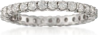Ross-Simons Diamond Eternity Band in 14kt White Gold