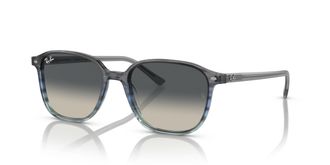 Ray-Ban RB2193 LEONARD STRIPED GRAY GRADIENT BLUE (138171) - 53mm