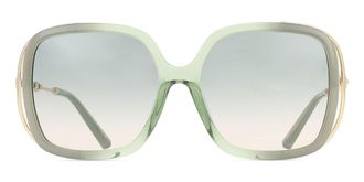 Coach HC8423U CAD80 58902C Womens Sunglasses Green Size 56