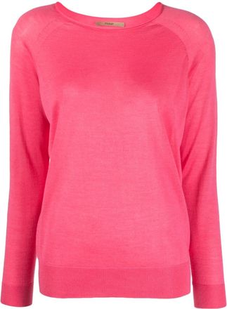 Nuur long-sleeved knitted jumper - women - Cashmere/Silk - M - Pink