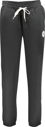 Converse Retro Patch Joggers - Dames - Sweatpants - Zwart - S - Katoen - Broeken