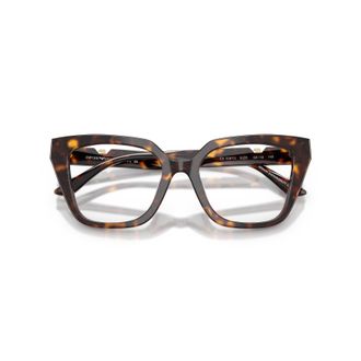 Emporio Armani 0ea3267u Oversized Square Frame Tortoiseshell Eyeglasses